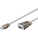 cable USB2 A/M to seriell DSUB9/M 1,5m (95435)