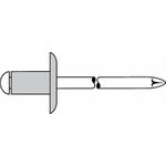 Gesipa Blindniet Al/A2 5x16mm Grosskopf K14 KS 10,0-12,0mm (Pack mit 250 St) (1433615)