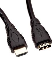 PREMIUMCORD Verlängerungskabel HDMI - HDMI 2 m, vergoldete Anschlüsse (kphdmf2)