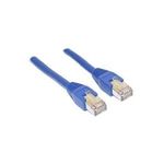 Wentronic Goobay CAT 5e Patchkabel, SF/UTP, Blau, 2 m - CCA Kupfergemisch (68055)