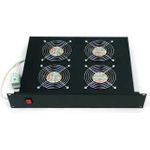 Triton Pardubice Triton Lüftereinschub 4Lüfter 2HE schwarz (RAB-CH-X02-A1)