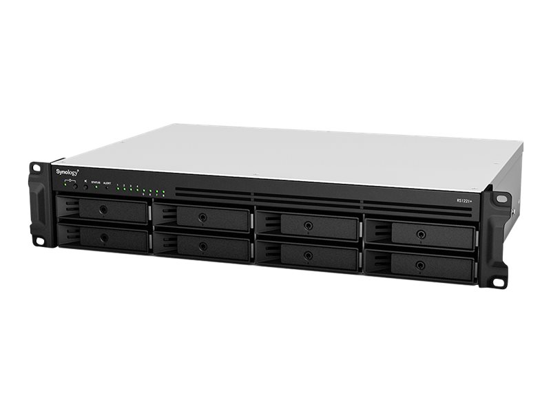 Synology RackStation RS1221+ 8-Bay NAS-Server 2U 4 GB RAM Schwarz