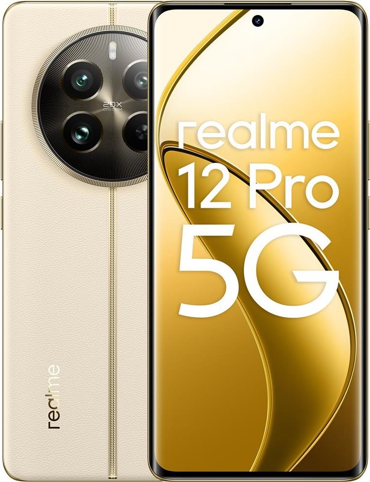 realme 12 Pro 17 cm (6.7") Dual-SIM Android 14 5G USB Typ-C 12 GB 256 GB 5000 mAh Beige ()