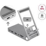 Delock Dockingstation + Notebook-/Tablet-Ständer (88199)
