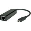 VALUE USB 3.1 to Gigabit Ethernet Converter - Netzwerkadapter - USB-C 3.1 - Gigabit Ethernet - Schwarz