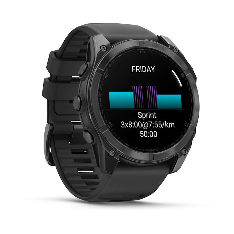 Garmin Fenix 8 1,4" AMOLED 51 mm 32 GB Schwarz/Slate Gray