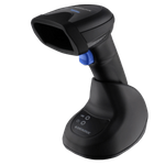Datalogic QuickScan QBT2500, BT, 2D, Multi-IF, Digimarc, schwarz Handscanner, Bluetooth Scanner, 2D, Imager, Digimarc, Multi Interface (RS232, KBW, USB), Schutzart: IP52, inkl.: Lade-/Übertragungsstation, separat bestellen: Schnittstellenkabel, Farbe: schwarz (QBT2500-BK)