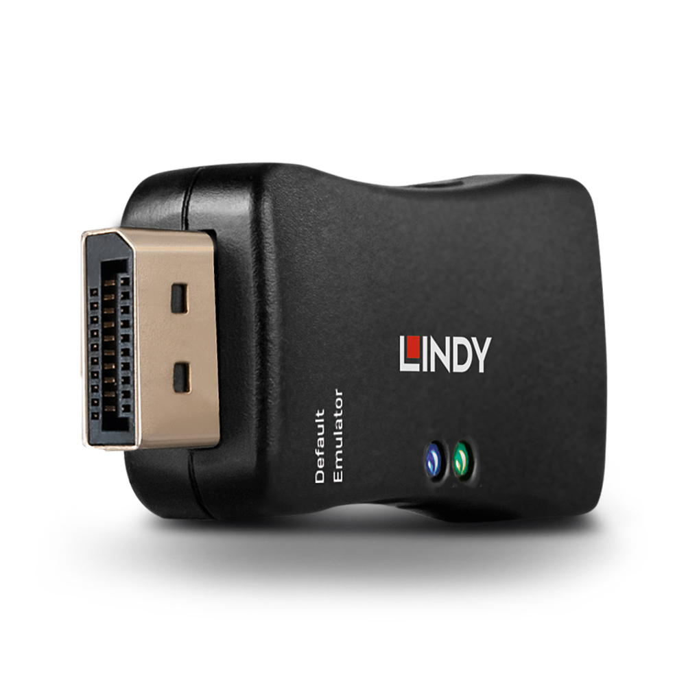Lindy DisplayPort 1.2 EDID Emulator Emuliert Display-Daten für maximale DisplayPort-Kompatibilität (32116)