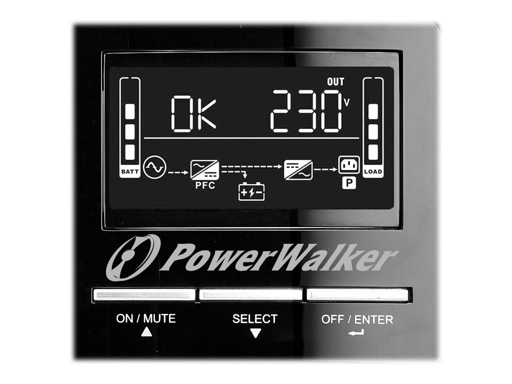PowerWalker VI 3000 CW Line-Interactive USV 3000 VA 2100 W Schwarz