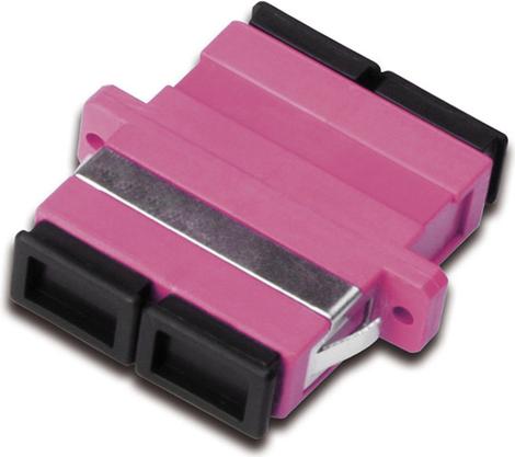 DIGITUS LWL Kupplung, Duplex, SC auf SC, MM OM4 (DN-96018-2)