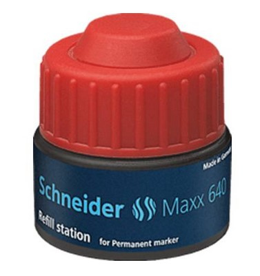 Schneider Schreibgeräte Maxx 640 Markernachfüller Rot 30 ml