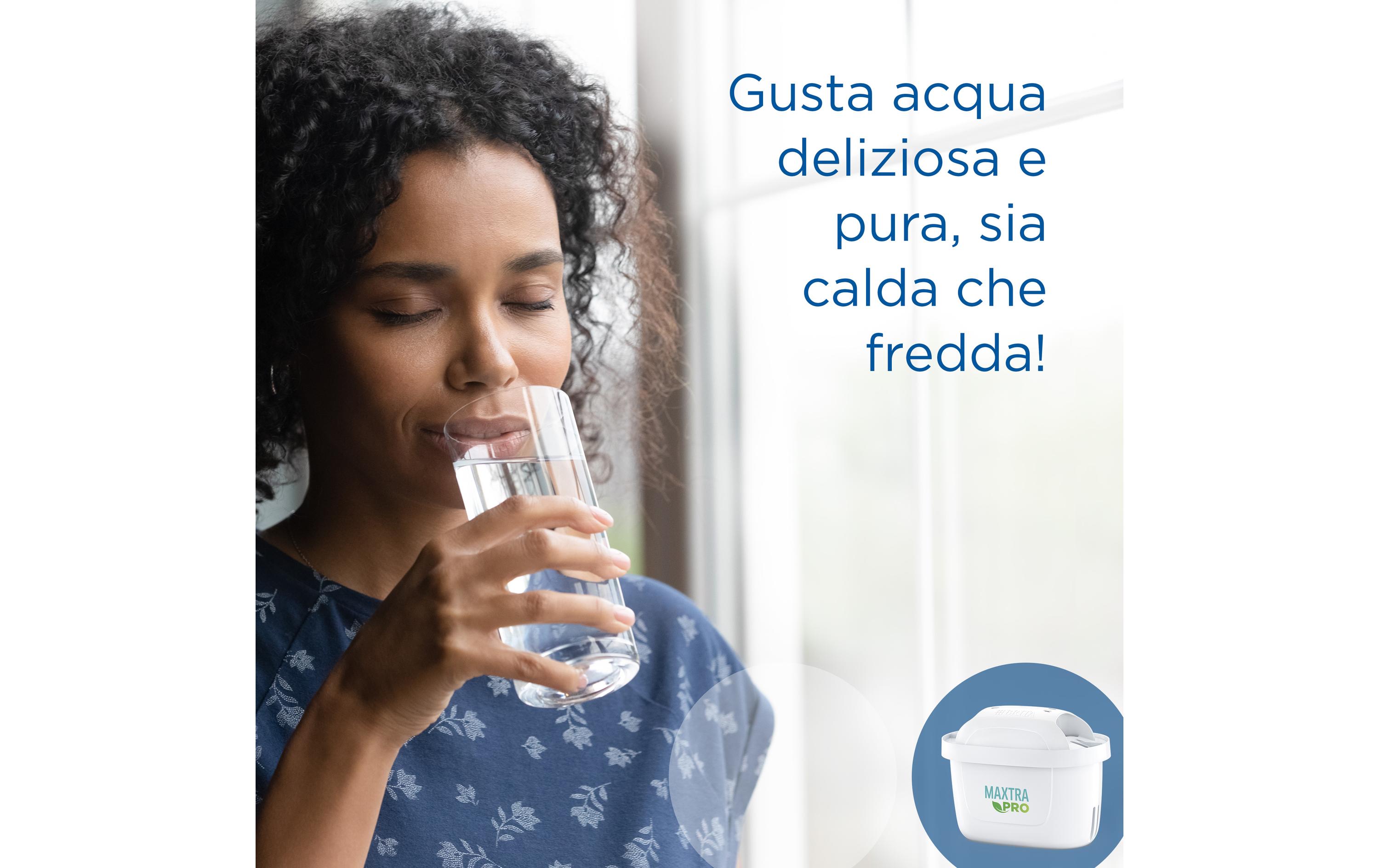 BRITA Marella Wasserfilterkanne 2,4 l inkl. MAXTRA PRO ALL-IN-1 Kartusche Weiß