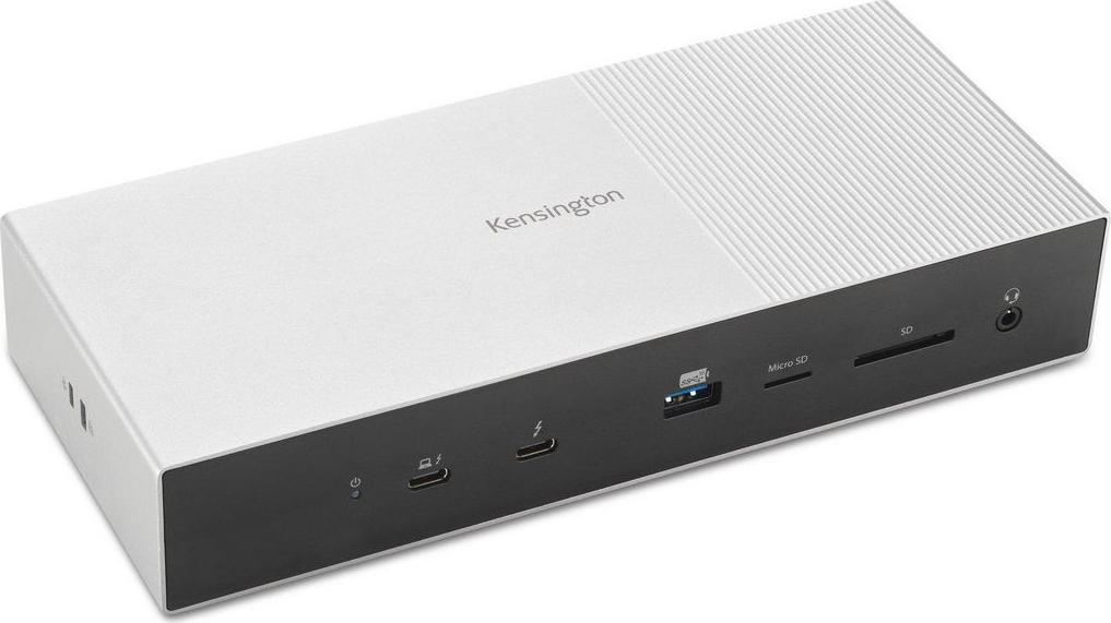 Kensington SD5000T5 EQ Thunderbolt 5 Dockingstation Schwarz, Silber