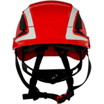 3M X5005V-CE Schutzhelm mit UV-Sensor, reflektierend, belüftet Rot EN 397, EN 12492 (X5005V-CE)