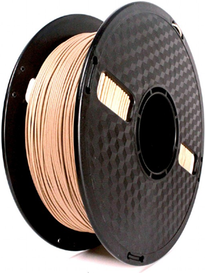 Gembird Filament, PLA Wood Natural, 1.75 mm, 1 kg - 3DP-PLA-WD-01-NAT (3DP-PLA-WD-01-NAT)