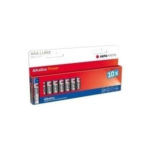 AgfaPhoto - Batterie 10 x AAA Alkalisch (110803968)