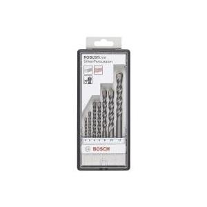 Bosch Accessories 2607010545 Hartmetall Beton-Spiralbohrer-Set 7teilig 4 mm, 5 mm, 6 mm, 6 mm, 8 mm, 10 mm, 12 mm Zylinderschaft 1 Set