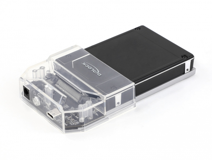 Delock SSD-Dockingstation U.2 USB-C 3.2 Gen 2 Schwarz