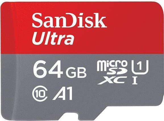 64GB Ultra microSDXC+SD Adapter - Extended Capacity SD (MicroSDHC) (SDSQUA4-064G-GN6MA)