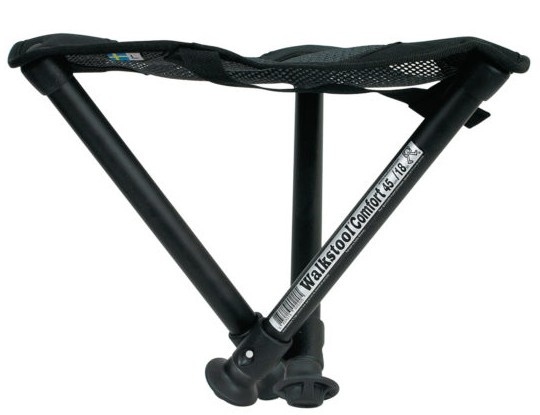 Walkstool Comfort 45L Klapphocker 45 cm Schwarz