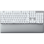 Razer Pro Type Ultra Tastatur USB + RF Wireless + Bluetooth QWERTY US Englisch Silber - Weiß (RZ03-04110100-R3M1)