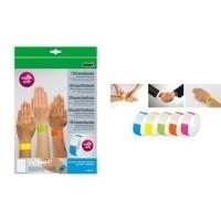 sigel Eventbänder "Super Soft", Kleinpackung, neon grün aus besonders weichem Material, reißfest, mit (EB212)