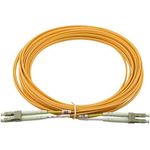 Optimale GlasfaserverbindungenDell kompatibles 470-10695 LWL Patchkabel mit LC/UPC auf LC/UPC Duplex Anschluss in 10 Meter Länge der Faserkategorie OM2 (Glasfaser-Fasertyp G50/125µm). Mit Laseroptimierter Multimode Faser (MMF) von der Marke BlueOptics (470-10695-BO)