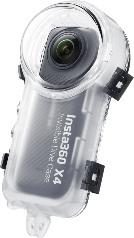 Insta360 X4 Invisible Dive Case Unterwassergehäuse Transparent