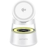 4smarts Qi2 Charging Station Aura Sound weiß (541535)