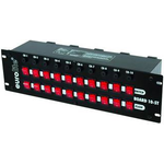Eurolite DMX Splitter Board 10-ST 10x Schutzkontakt 10-Kanal 48,30cm (19") -Bauform (70008283)