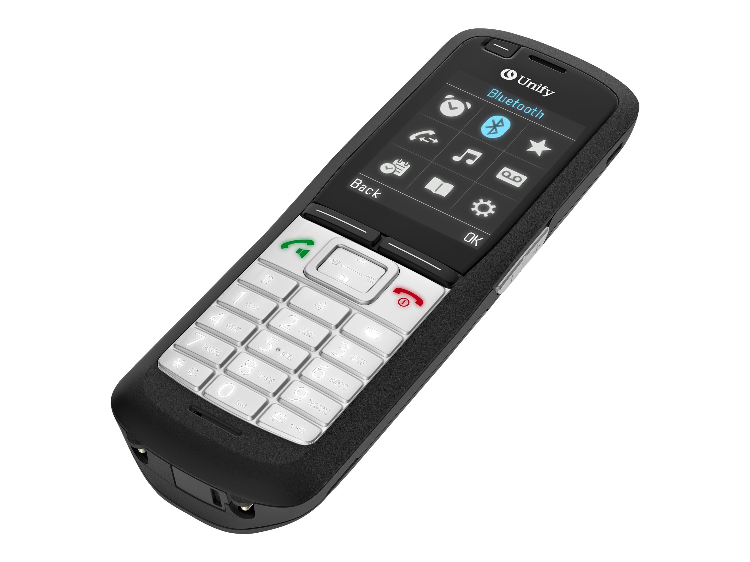 Unify OpenScape DECT Phone R6 Schnurloses Erweiterungshandgerät Schwarz