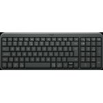 Logitech K250 Wireless Keyboard Graphite US-Layout Bluetooth Kabellos mit Numpad