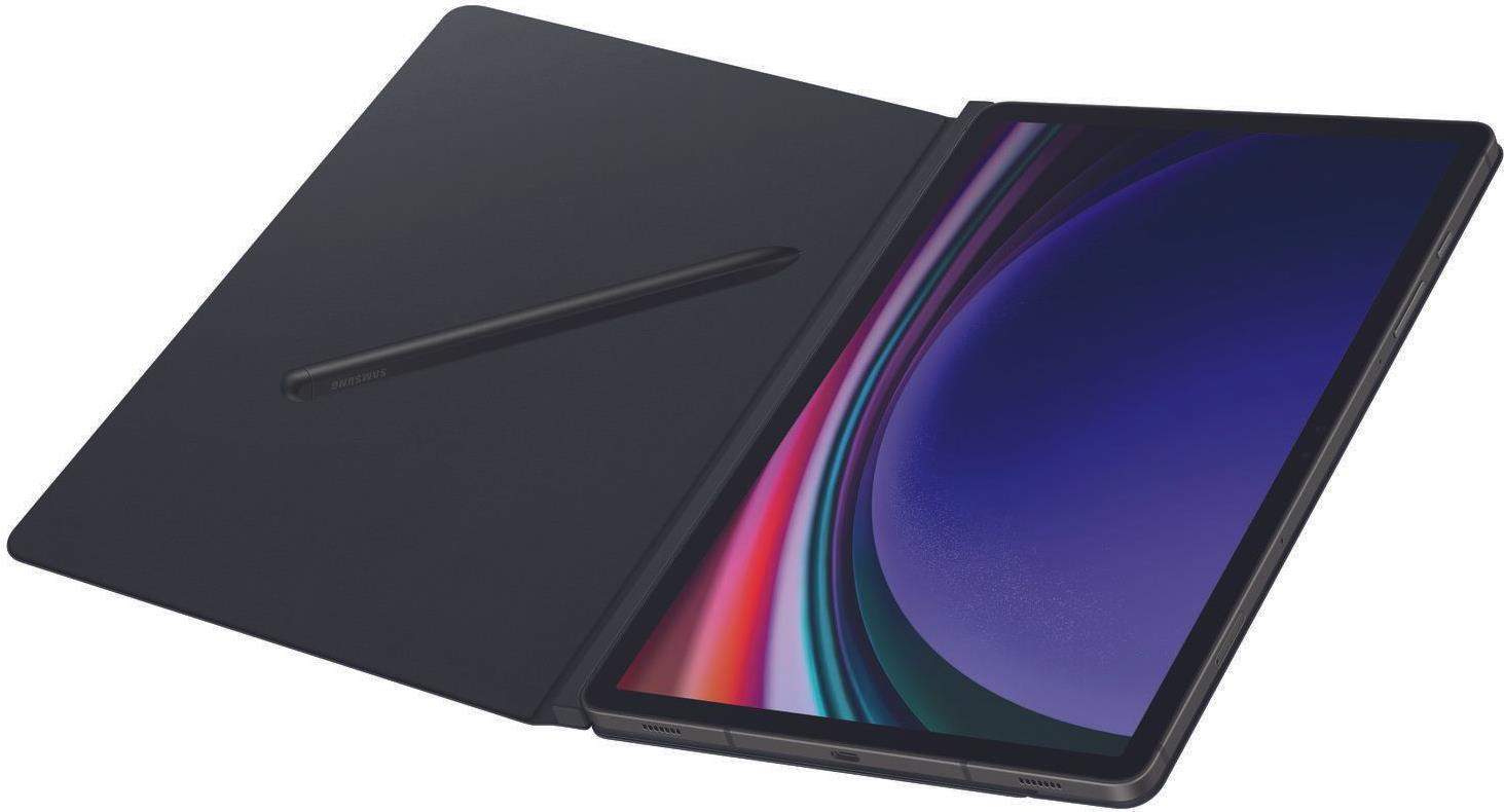 Samsung Smart Book Cover für Galaxy Tab S9, Black (EF-BX710PBEGWW)