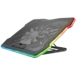 GXT1126 AURA LAPTOP COOLING STAND Multicolour-illuminated cooling stand to keep your laptop cool during the most heated gaming sessions (24192)