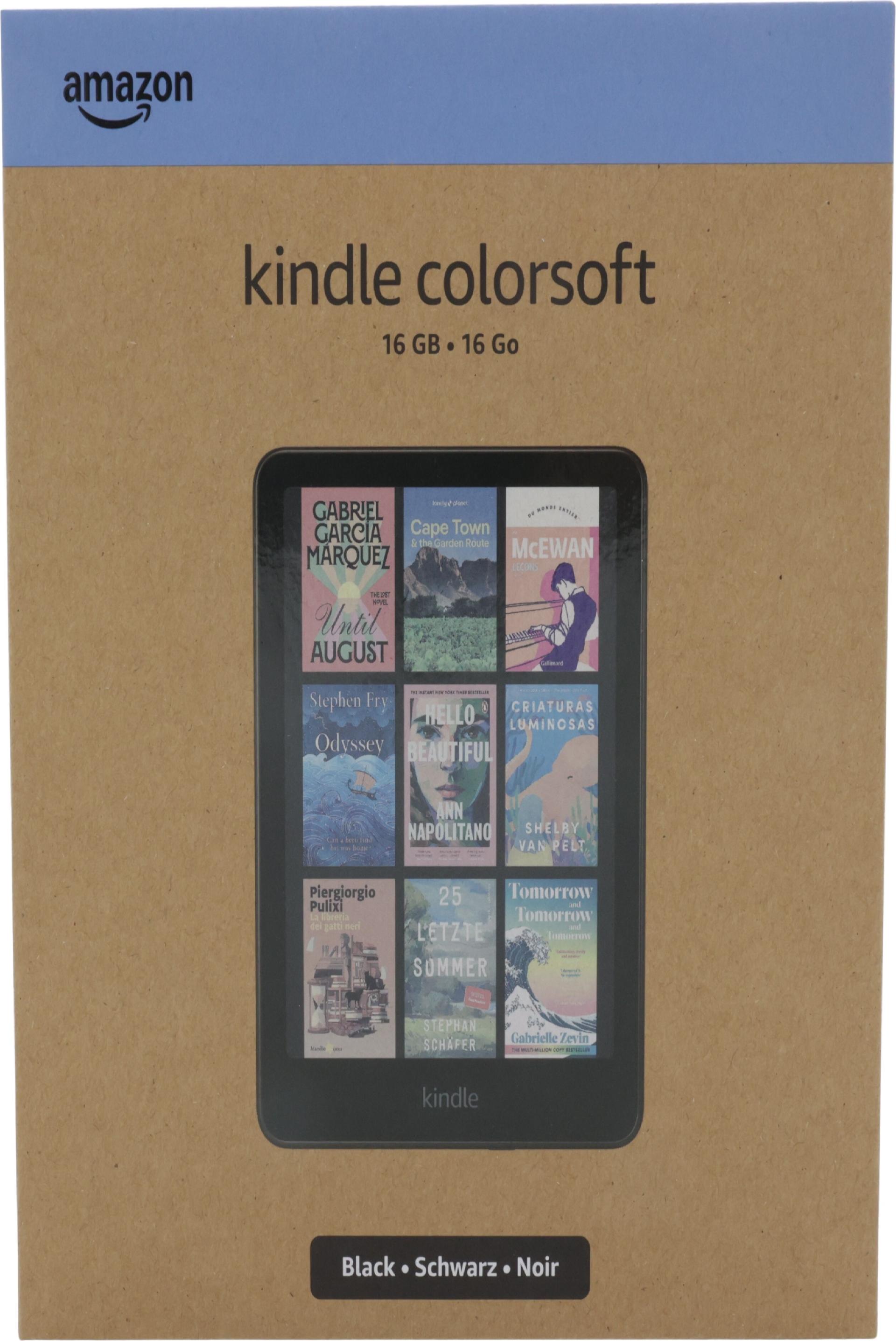Amazon Kindle Colorsoft 1G 2025 Black - 16 GB - 17,8 cm (B0CX8MQF7R)