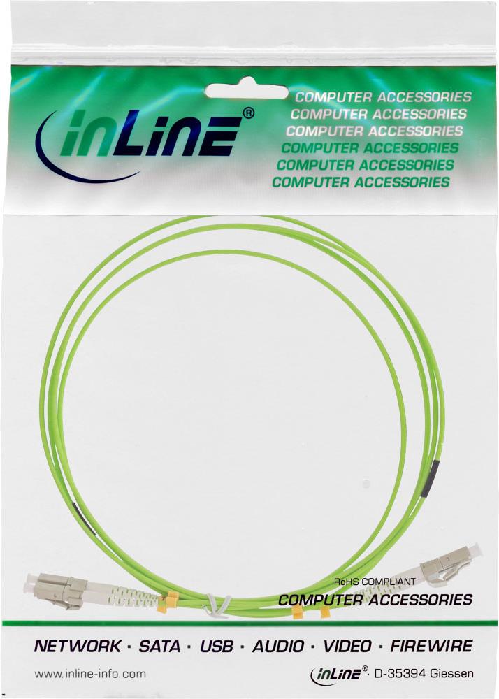 InLine Patch-Kabel LC Multi-Mode (M) bis LC Multi-Mode (M) (88545Q)