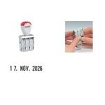 trodat Datumstempel Classic 54070 18x3mm silber