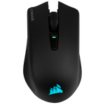 Corsair Harpoon RGB Wireless Maus RF kabellos + Bluetooth Optisch 10000 DPI rechts Schwarz (CH-9311011-EU)