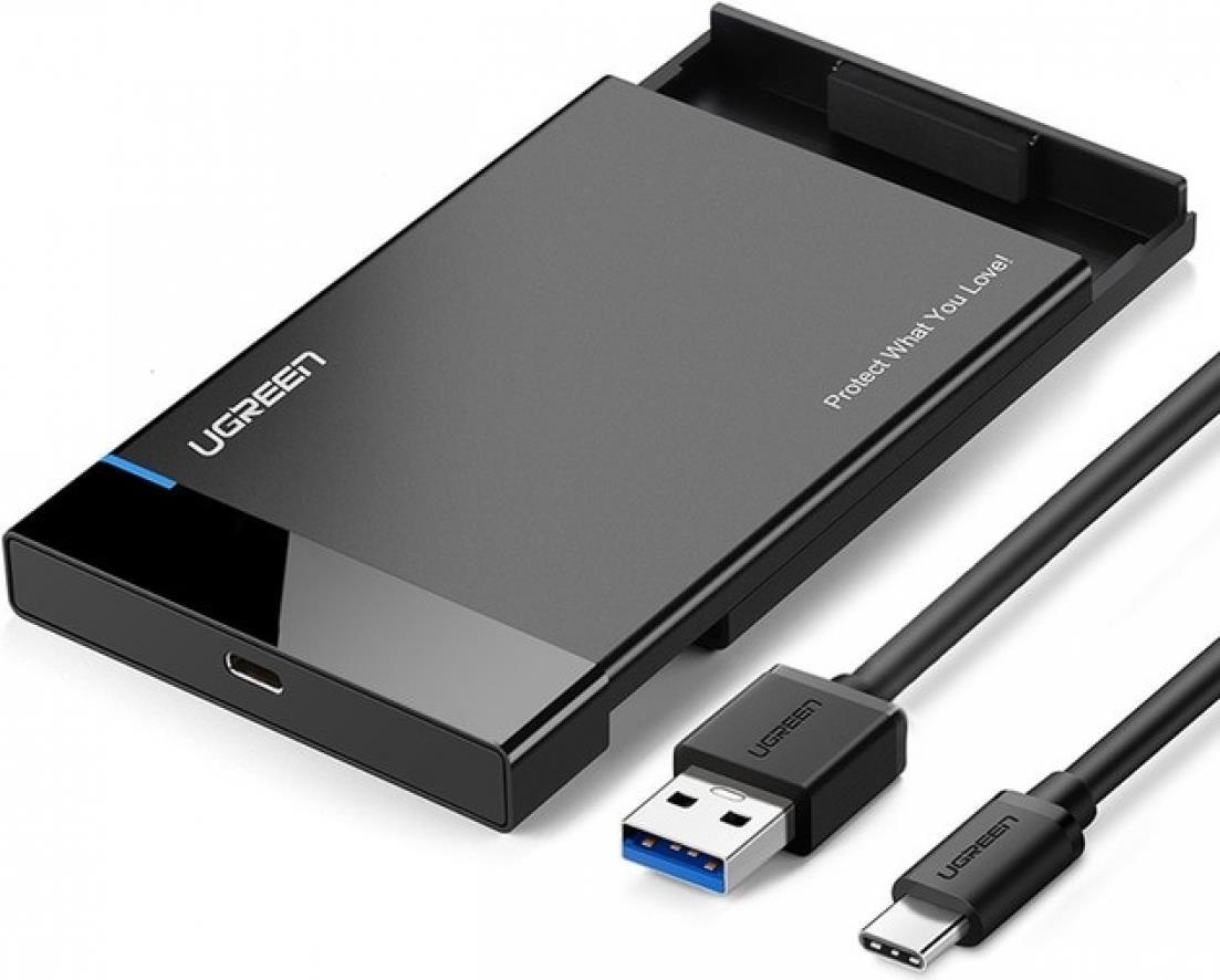 UGREEN USB-A+3xUSB-C 100W GaN Wall Charger USB C-C Cable Black (90575)