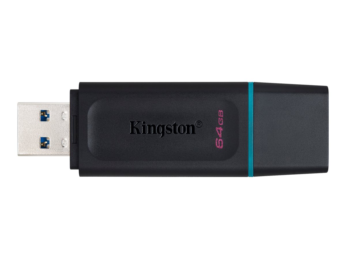 Kingston DataTraveler Exodia 64 GB USB 3.2 Gen 1 Schwarz, Türkis