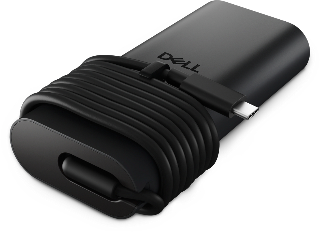 Dell USB-C Netzteil 130 W mit Euro-Netzkabel Schwarz