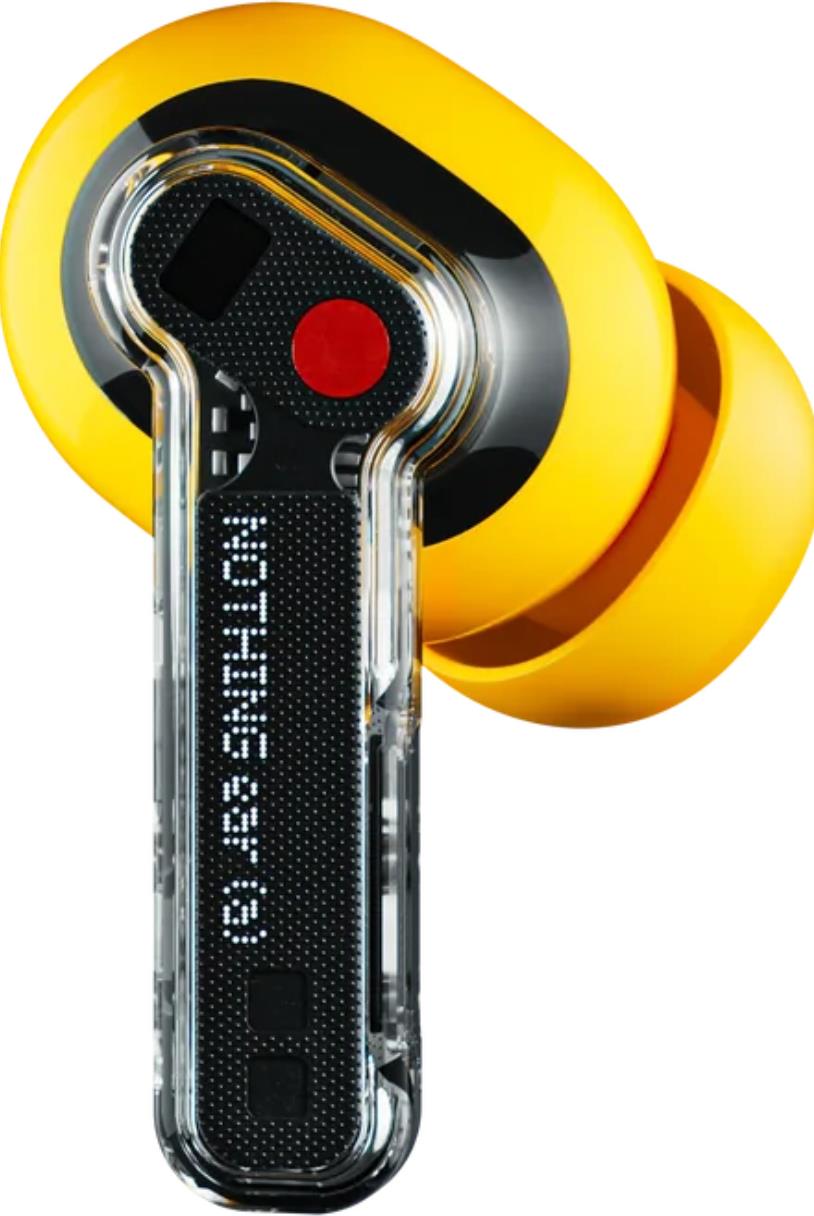 Nothing Ear (a) Kopfhörer True Wireless Stereo (TWS) im Ohr Anrufe/Musik USB Typ-C Bluetooth Transparent - Gelb (A10600065)