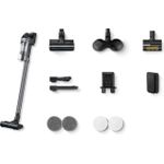 Samsung VS20B75ADR5 Stabstaubsauger AC Trocken HEPA Beutellos 0,8 l 550 W Schwarz - Grau ()