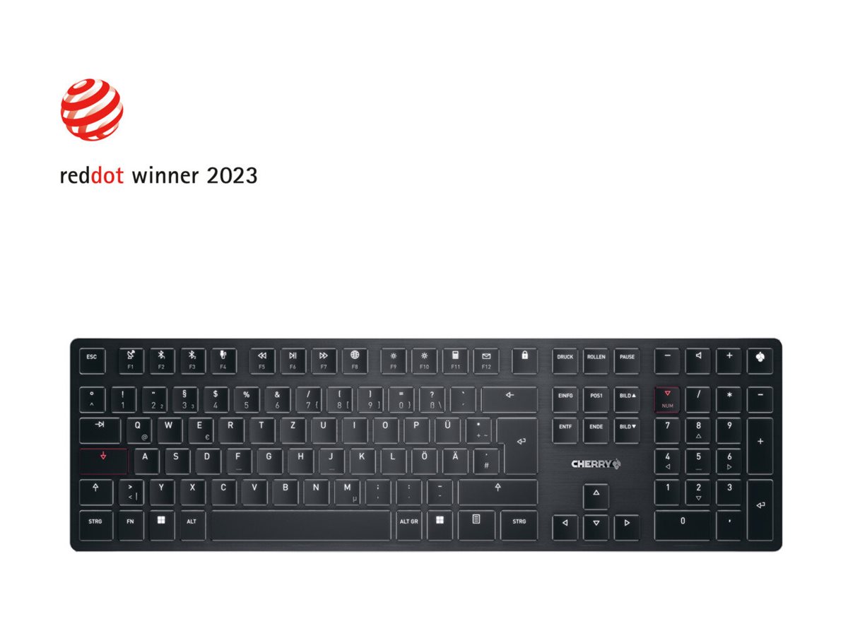CHERRY KW X ULP Mechanische Tastatur QWERTZ Schwarz