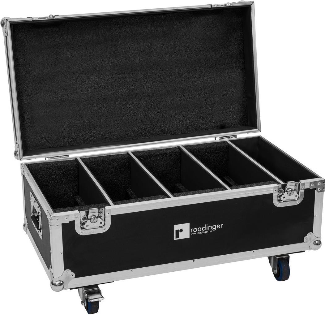 ROADINGER Flightcase 4x LED PLL-384 (31005231)