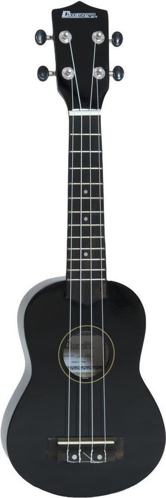 DIMAVERY UK-200 Ukulele, Sopran, schwarz (26255822)