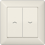 Jung AS 590-5 P Lichtschalter Elfenbein Duroplast (AS590-5P)