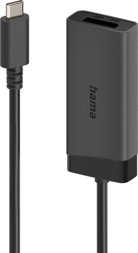 Hama Video-Adapter, USB-C-Stecker - DisplayPort/HDMI™-Buchse, Ultra-HD 4K@60hz (00202034)