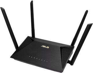 ASUS RT-AX1800U WLAN-Router Gigabit Ethernet Dual-Band (2,4 GHz/5 GHz) Schwarz (90IG06P0-MO3530)