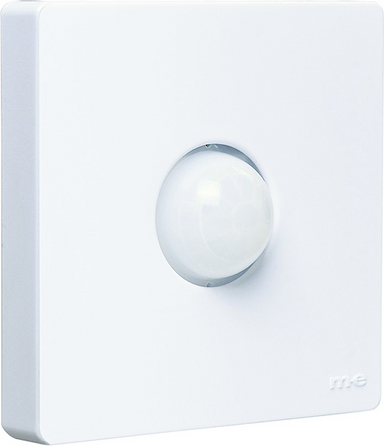 m-e 41443 Bewegungsmelder 90° Weiß IP54 (41443)